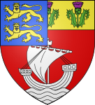 Blason ville fr Asnières-sur-Seine (Hauts-de-Seine)